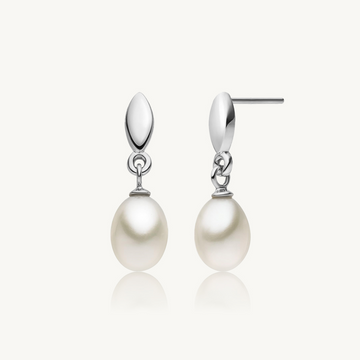 Pearl Oval Drop