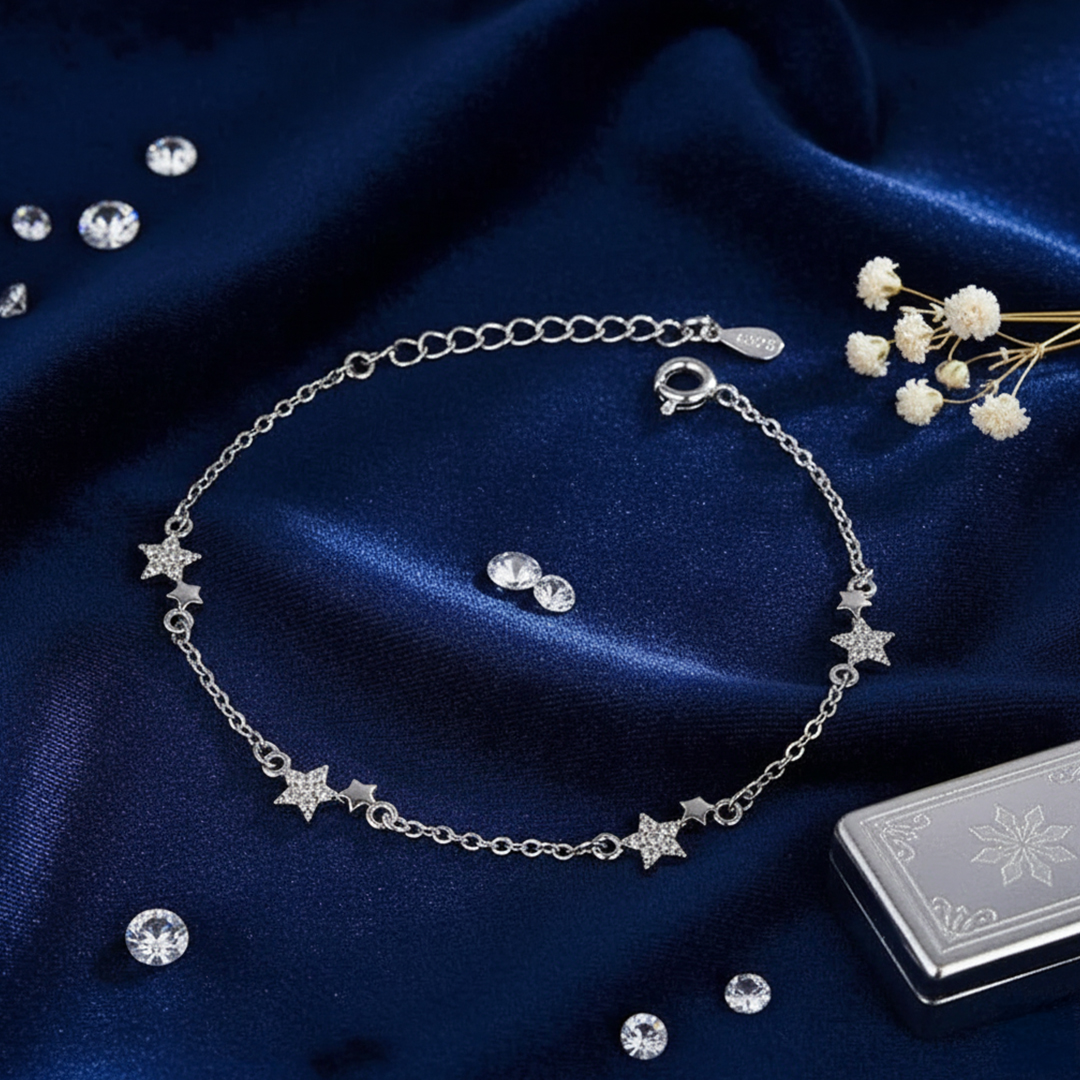 Floral Diamond Bracelet