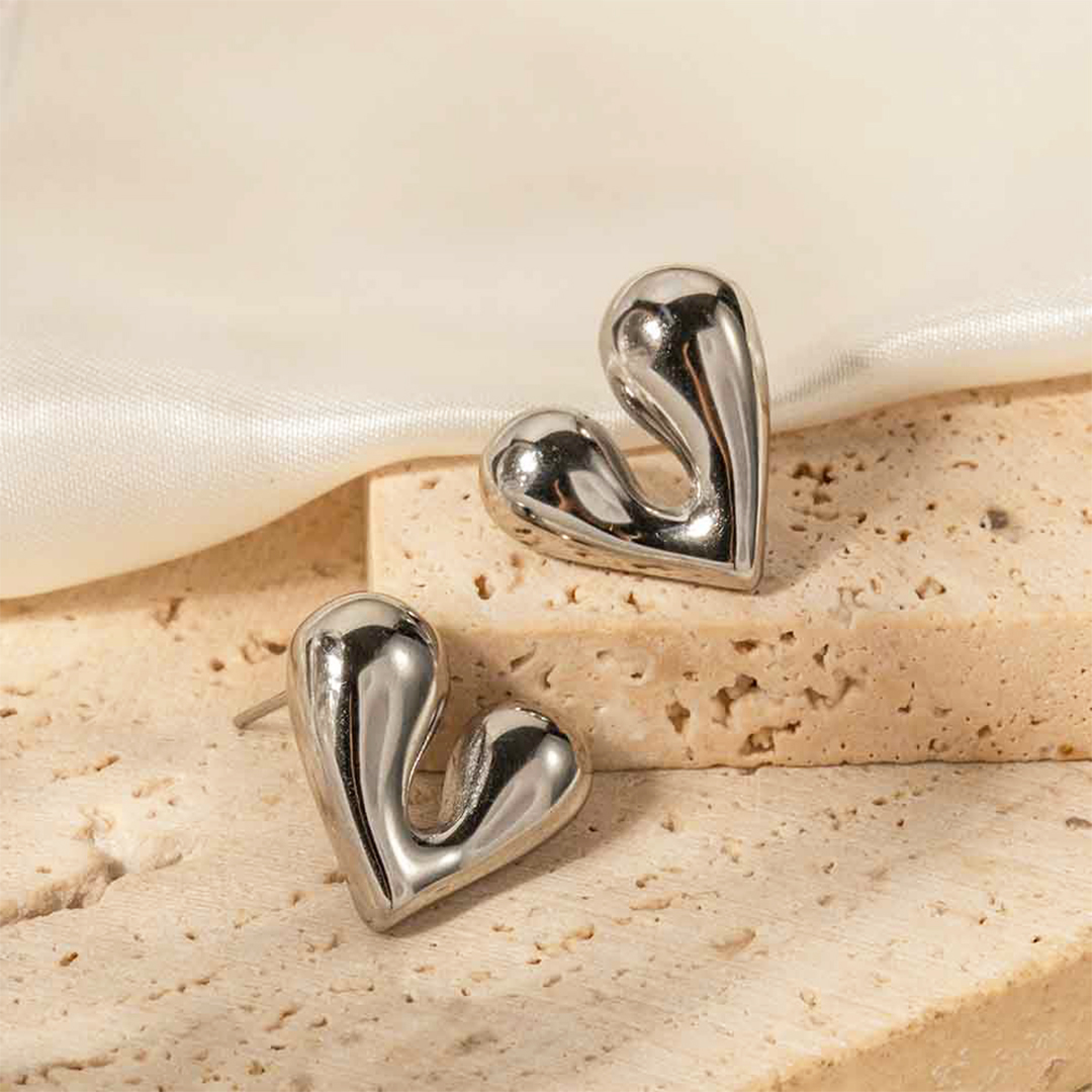 Heart Earring Studs