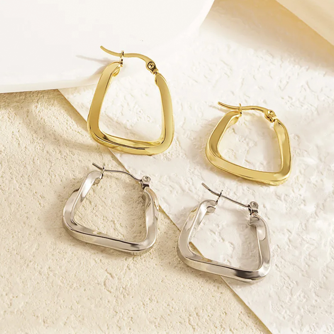 U Shape Loop Earring