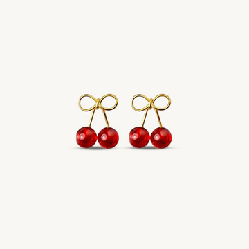 Cherry Earring Studs
