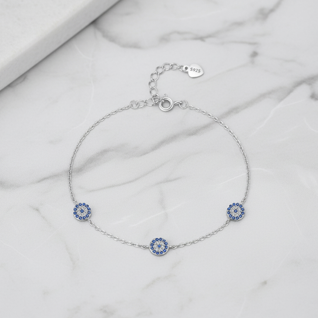 Round Evil Eye Bracelet