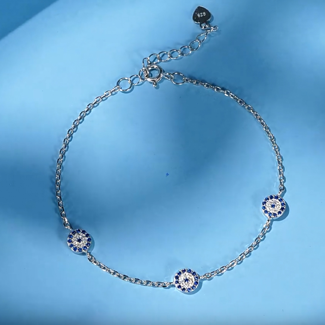 Round Evil Eye Bracelet