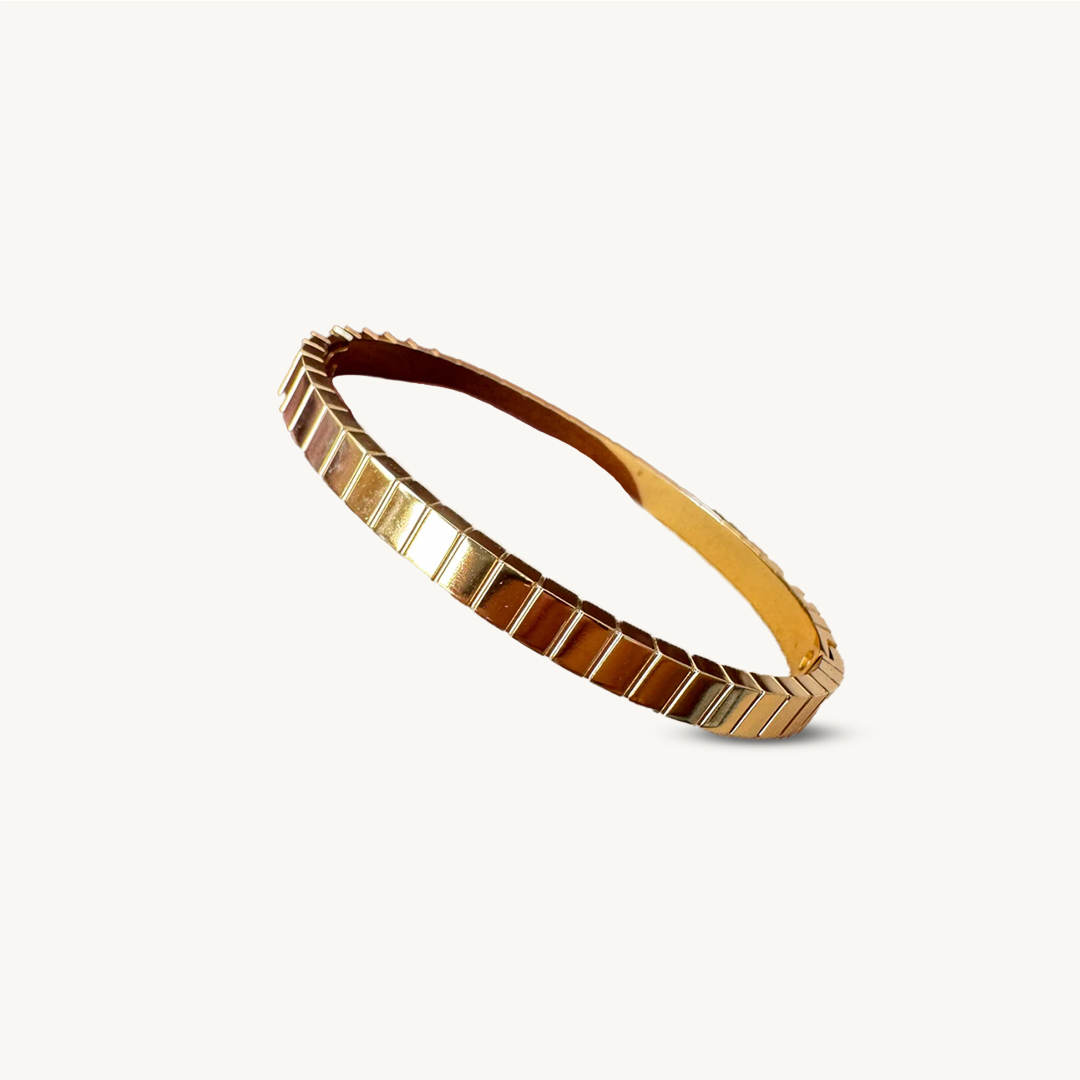 Golden Stripes Bangle