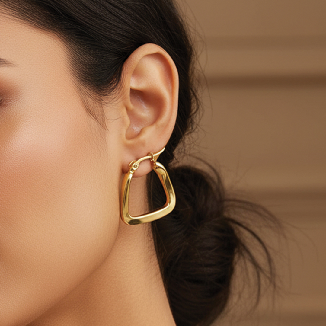 U Shape Loop Earring