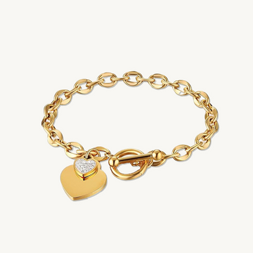 Heart Lock Bracelet