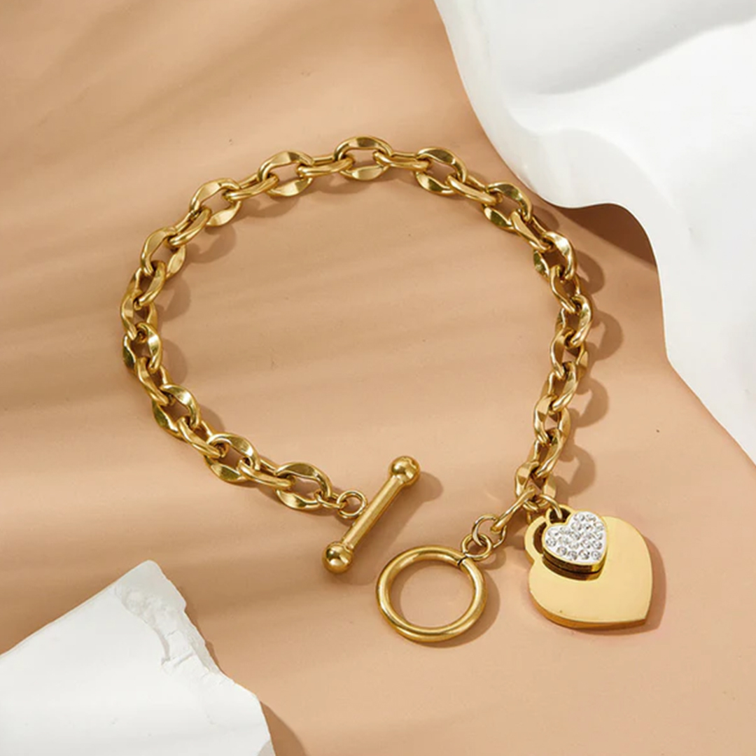 Heart Lock Bracelet