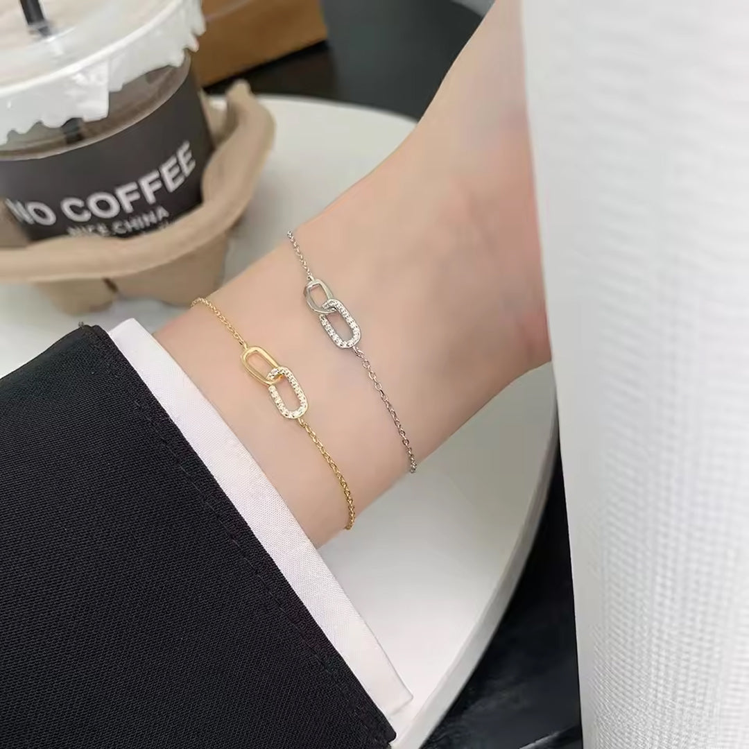 Anti-Tarnish Bond Gold Plated Bracelet