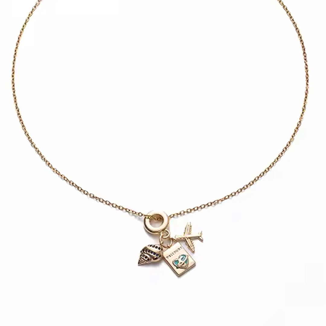 Wanderlust Charm Necklace