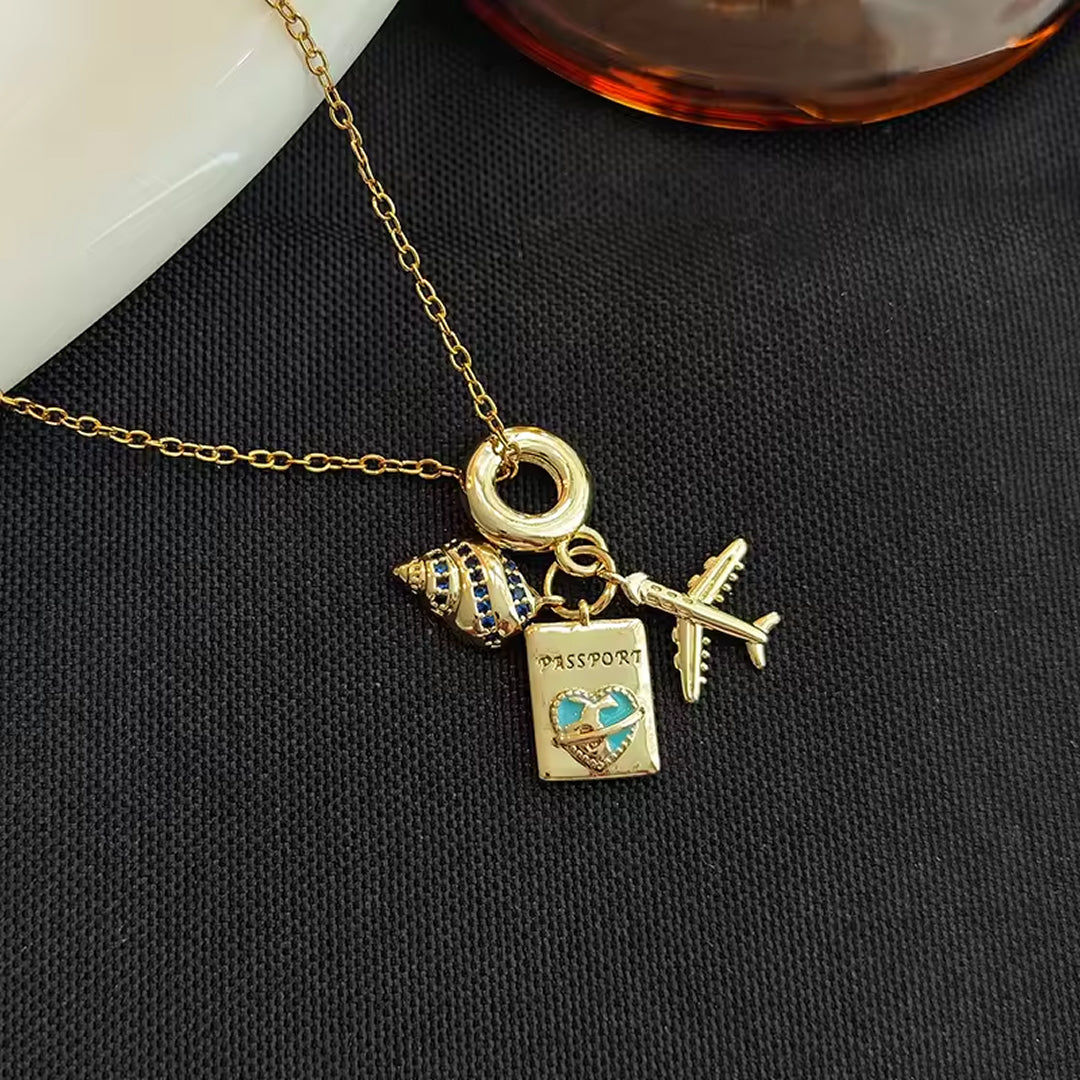 Wanderlust Charm Necklace