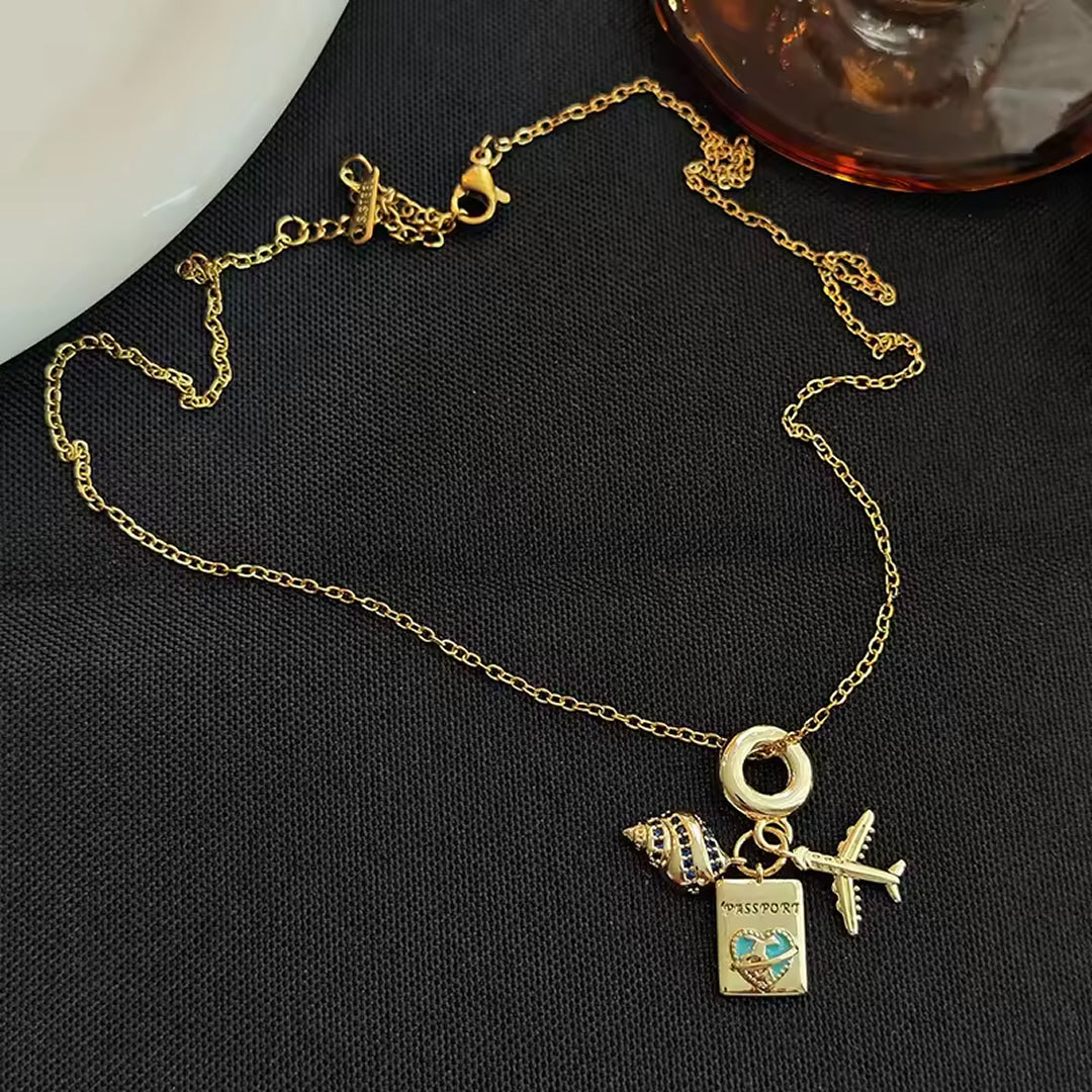 Wanderlust Charm Necklace