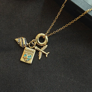 Wanderlust Charm Necklace